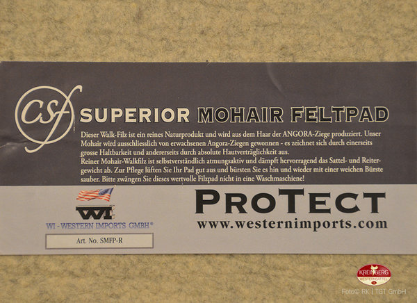 CSF | Superior "Mohair Filz" Pad, round