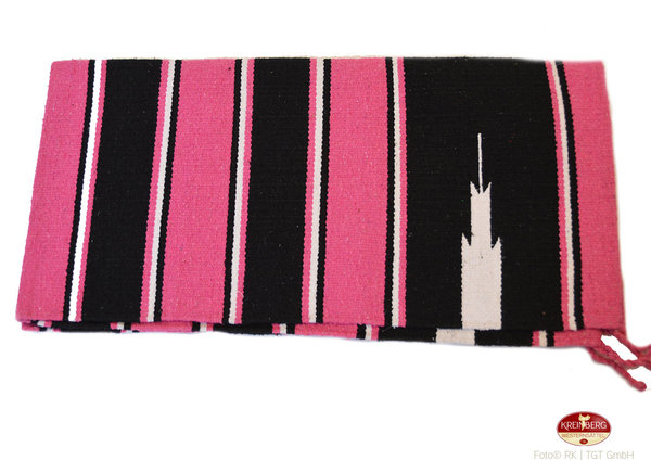 Blanket | Navajo "Hogan", pink